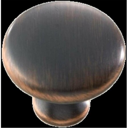 BELWITH PRODUCTS 1.12 in. dia. Conquest Knob - Oil Rubbed Bronze BWP14255 OBH